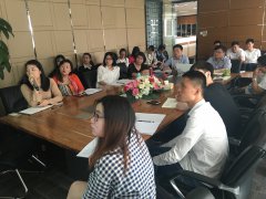 公司召開五月份月度工作會議